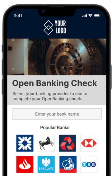 Open banking powered source of funds