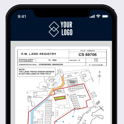 Material Information Forms with HM Land Registry integration